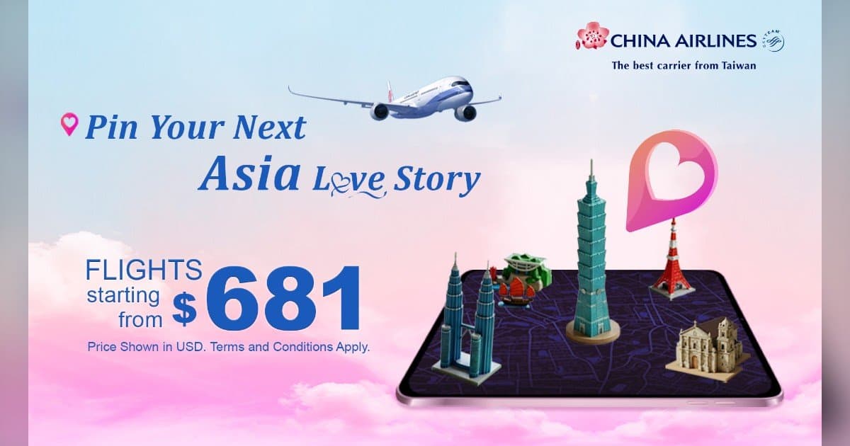 China Airlines Marks Valentine’s Season with Expanded Asia Routes, Inflight Dining, and Ontario–Taipei Milestone