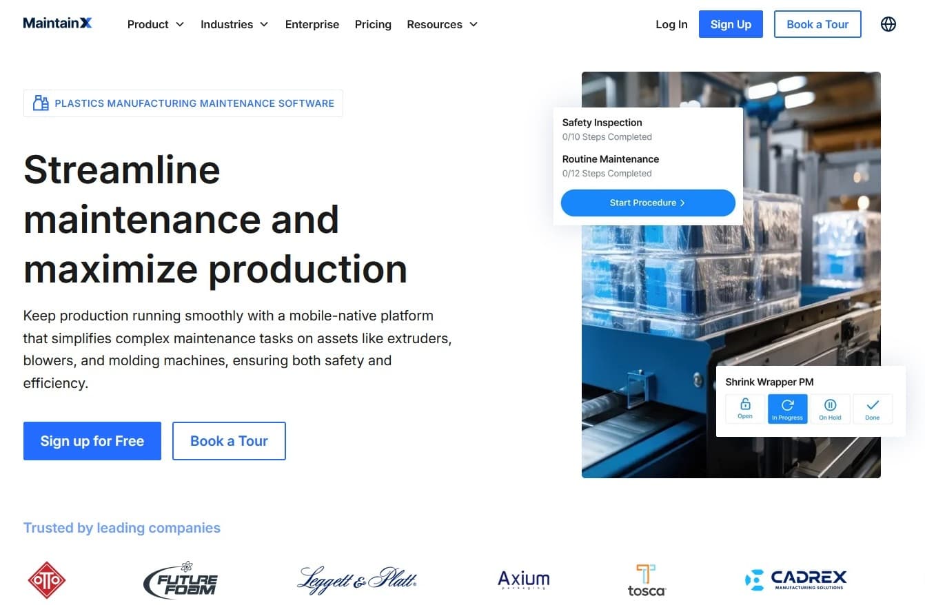 Plastics Manufacturing Embraces Maintenance Software to Reduce Downtime and Boost Compliance