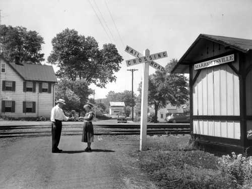 Historic Bodine Photograph Captures Ellicott City's Rail Heritage