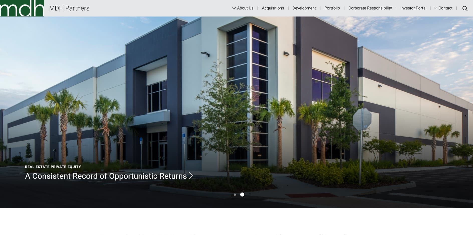 MDH Partners Secures $111.5 Million Financing from Truist for Industrial Portfolio
