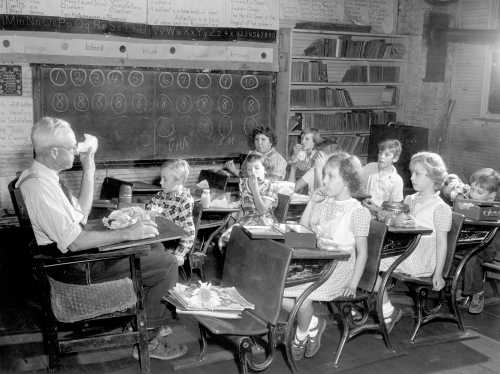 A. Aubrey Bodine's Photograph Captures Legacy of One-Room School in Frederick County