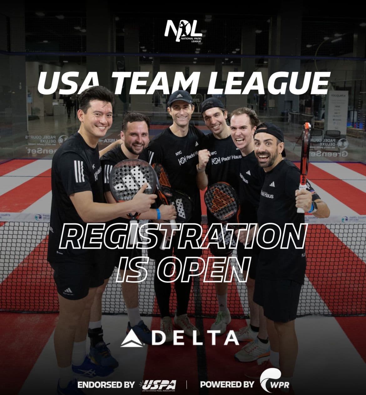 National Padel League Launches USA National Team League for Amateur Players
