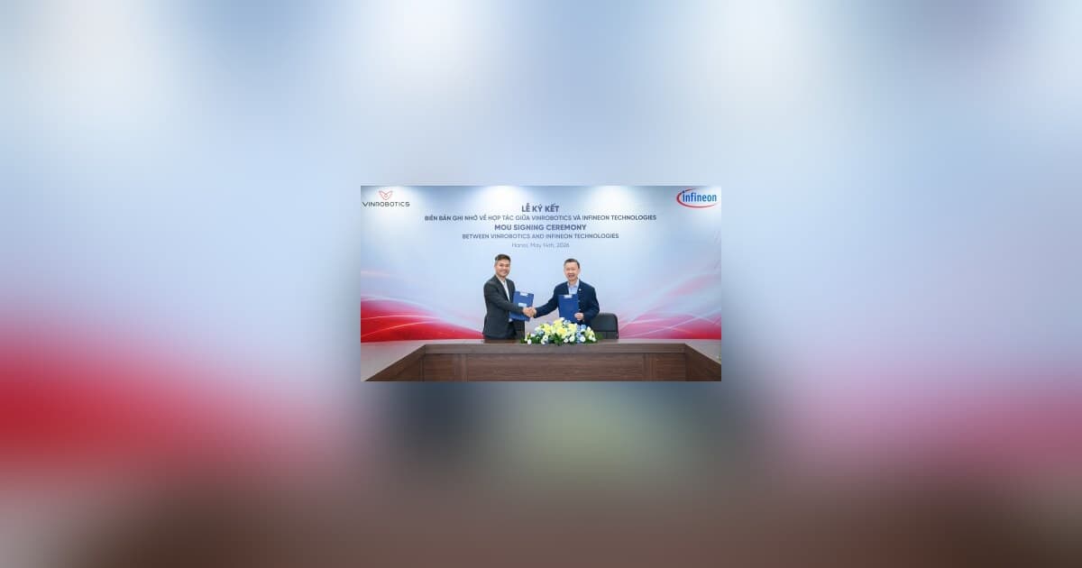 VinRobotics and Infineon Partner to Drive Next-Generation Robotics Development