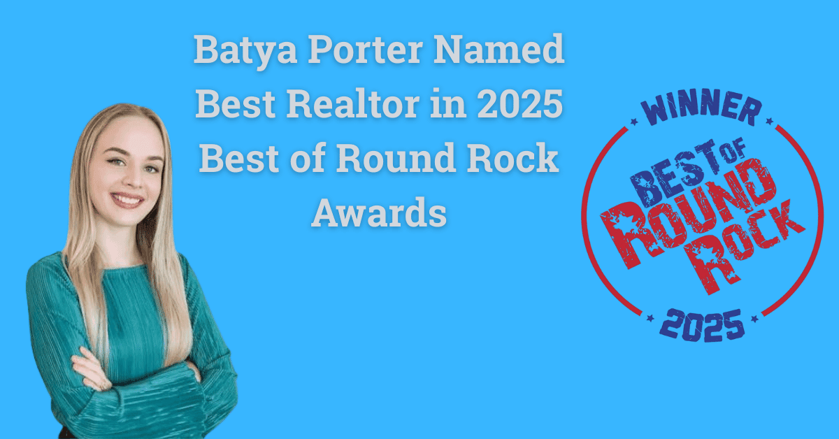 Batya Porter Wins Best Realtor in 2025 Best of Round Rock Awards