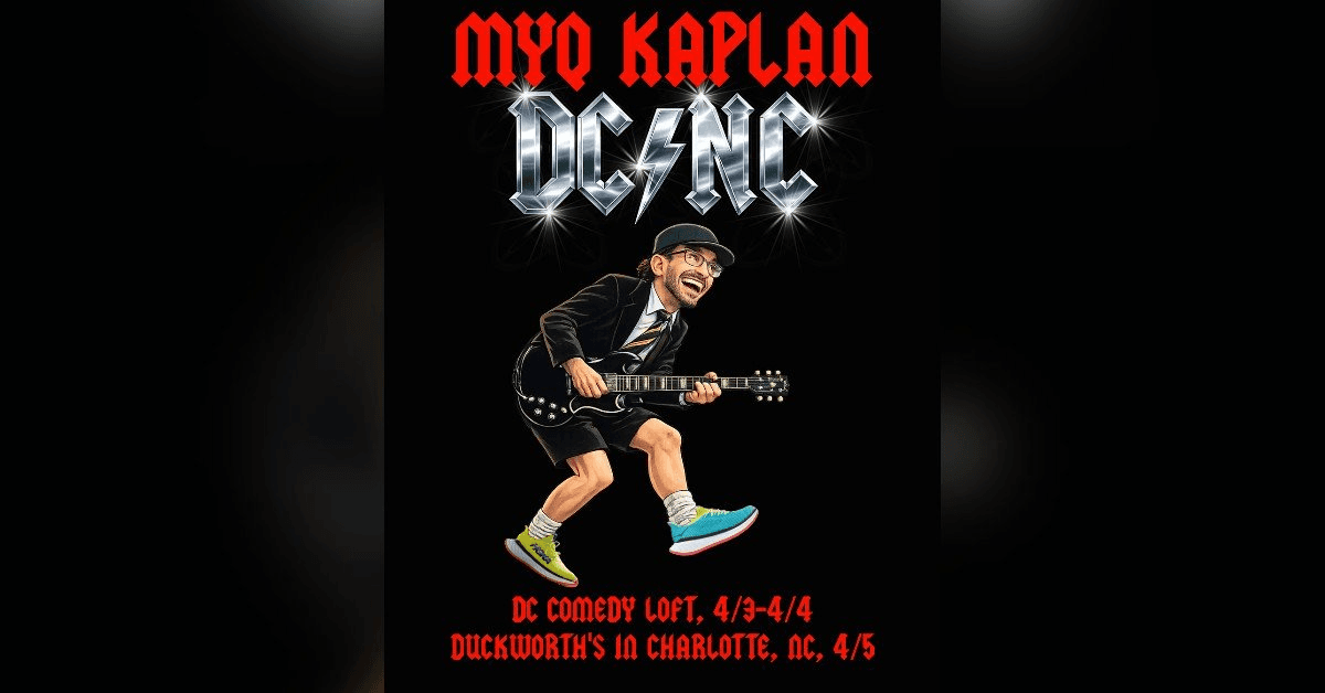 Myq Kaplan Brings His Precision Stand-Up to DC and Charlotte This April