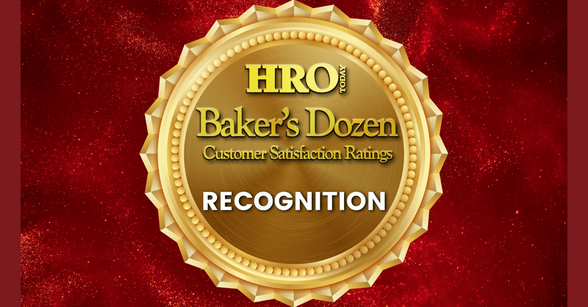 HRO Today Announces 2025 Baker’s Dozen Customer Satisfaction Rankings for Recognition Services