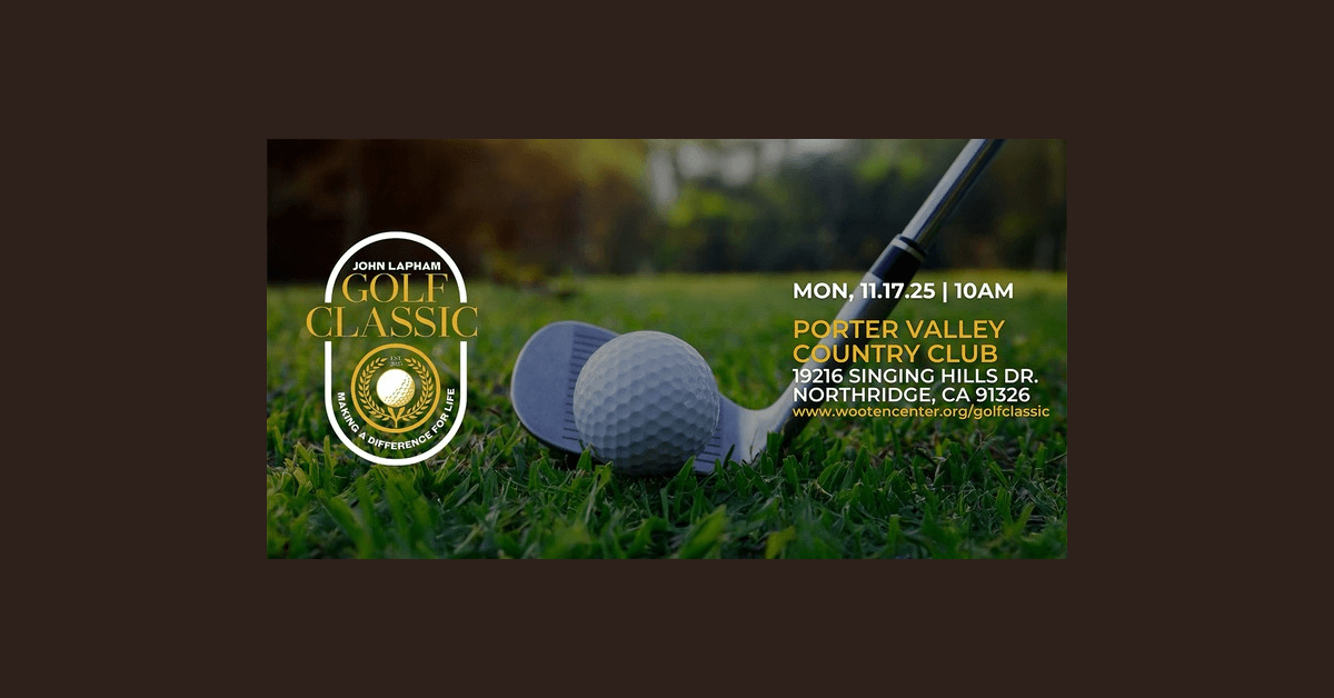 Wooten Center Renames Golf Classic to Honor John Lapham, Supporting LA Youth Education