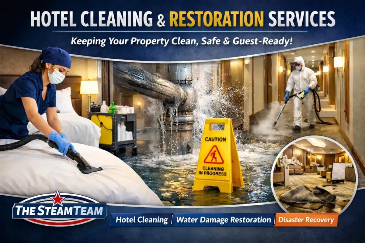 Hotel Water Damage Restoration Services: Why Swift Action Matters for Austin Hotels