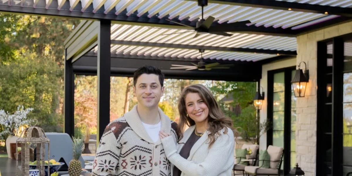 David Henrie Installs Motorized Pergola for Year-Round Outdoor Living