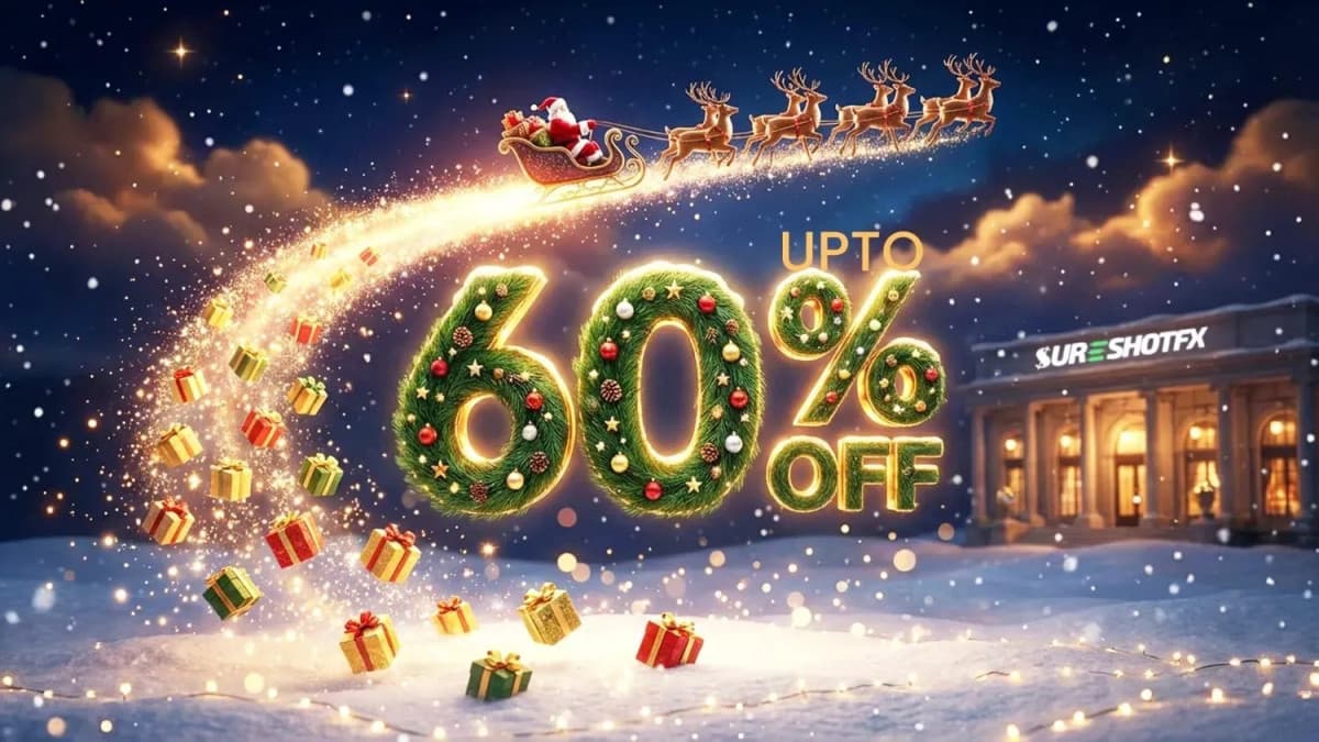 SureShotFX Launches Christmas Offers with Up to 60% Off on Trading Signals