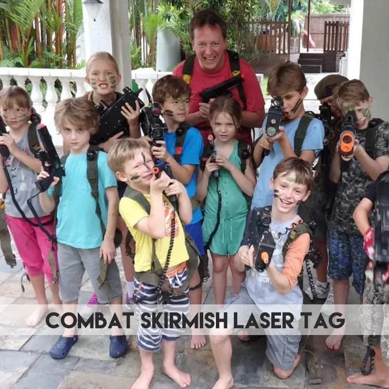 Combat Skirmish Brings Mobile Laser Tag Parties to Kids' Birthdays in Singapore