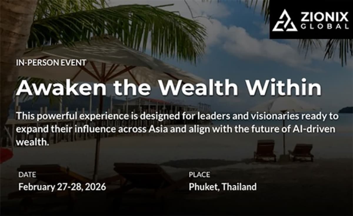 Zionix Global Brings Conscious Innovation Summit to Phuket, Thailand