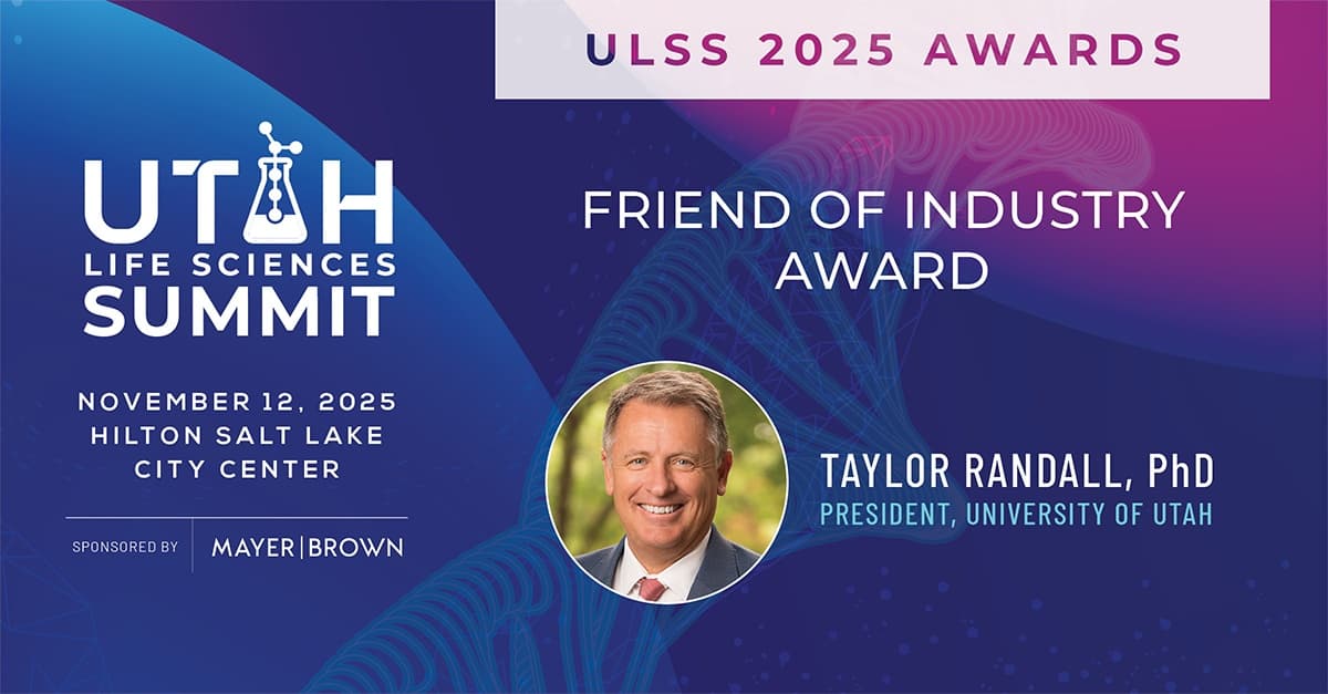 BioUtah Announces 2025 Life Sciences Award Winners to be Honored at Mayer Brown Summit