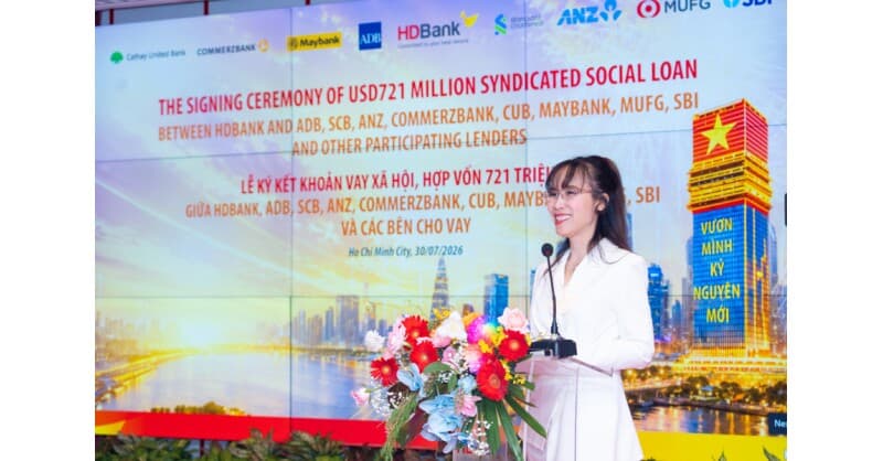HDBank Secures Record US$721 Million Social Loan to Boost SME and Women-Owned Business Financing in Vietnam