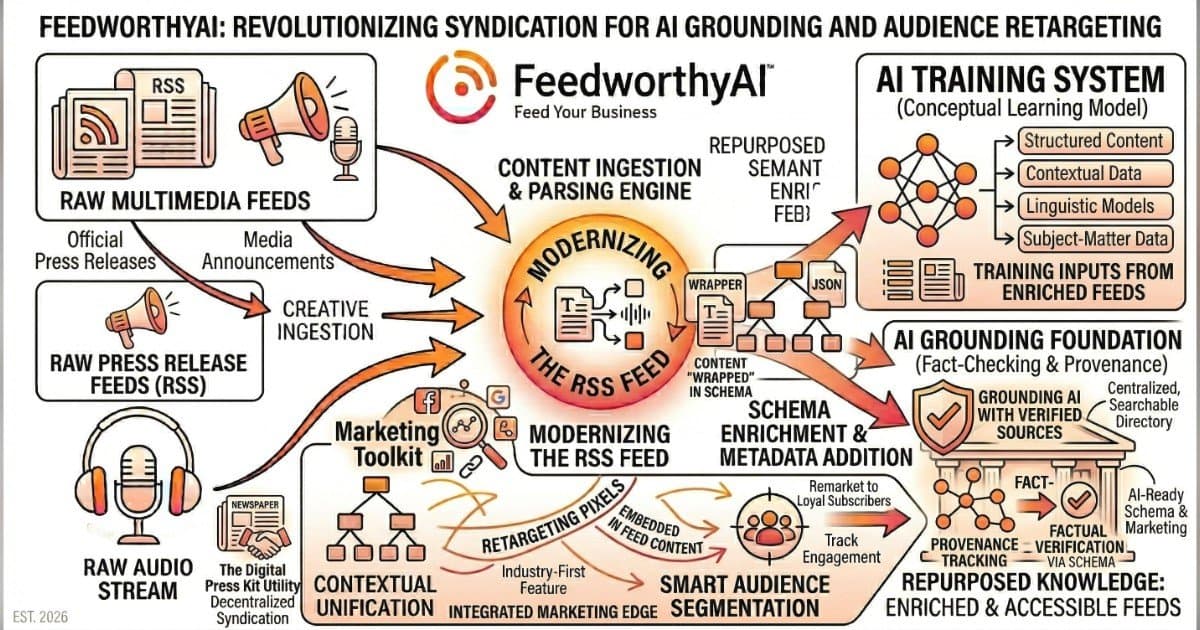 FeedworthyAI Launches to Modernize RSS Feeds for the AI Era, Offering Free Tools for Publishers