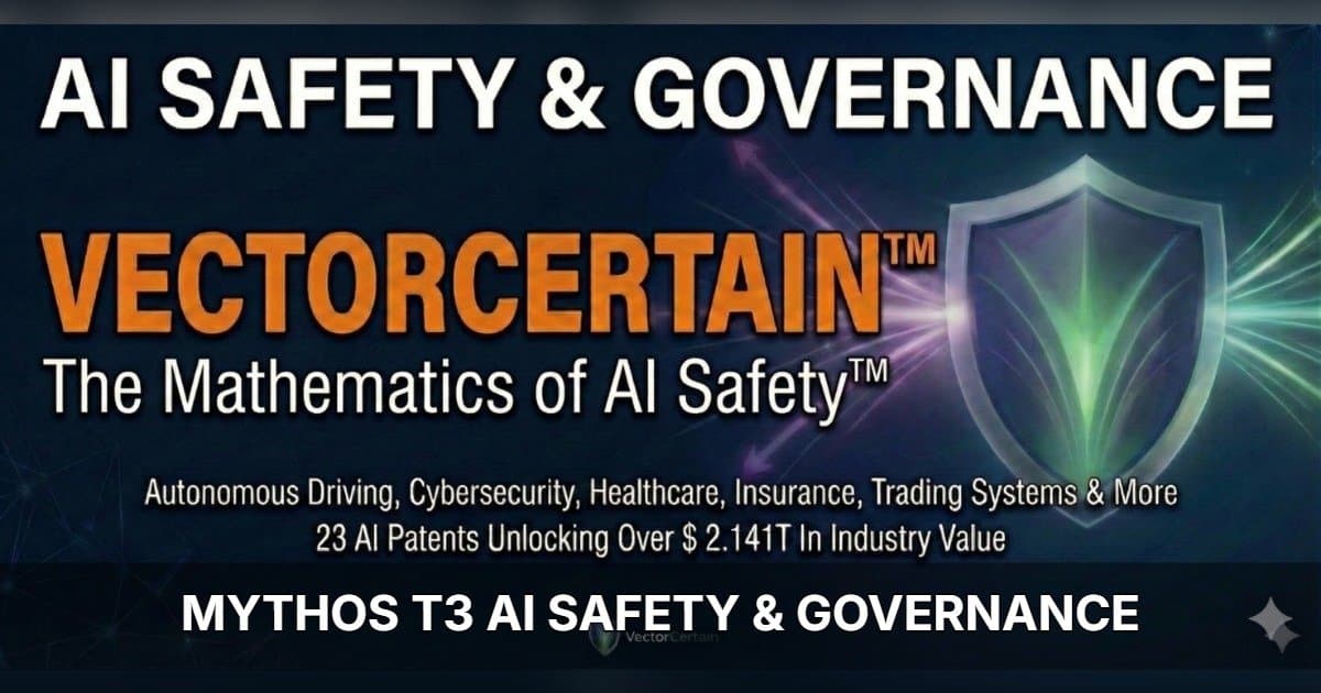 VectorCertain Achieves 100% Detection and Prevention of AI Invisible Deceptive Reasoning in Validated Testing