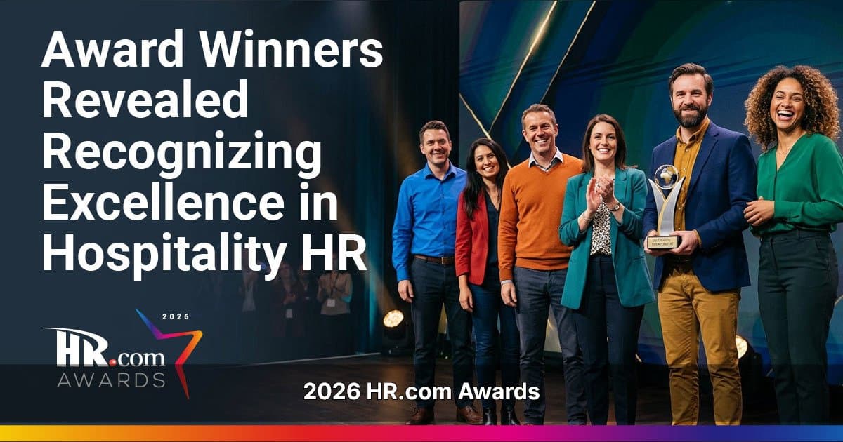 2026 HR in Hospitality Awards Honor Innovation in Workforce Management