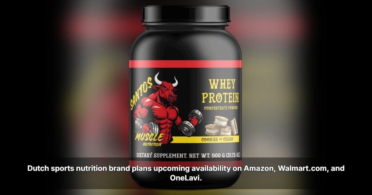 Santos Muscle Nutrition Plans U.S. Launch Across Major E-Commerce Platforms