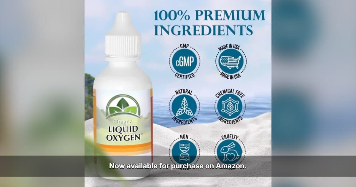 ORGANA Liquid Oxygen Now Available on Amazon, Expanding Access to Liquid Wellness Products
