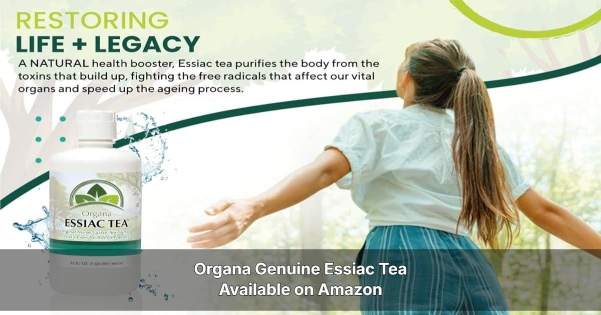 ORGANA Essiac Tea Receives Strong Amazon Reviews, Highlighting Quality and Herbal Tradition