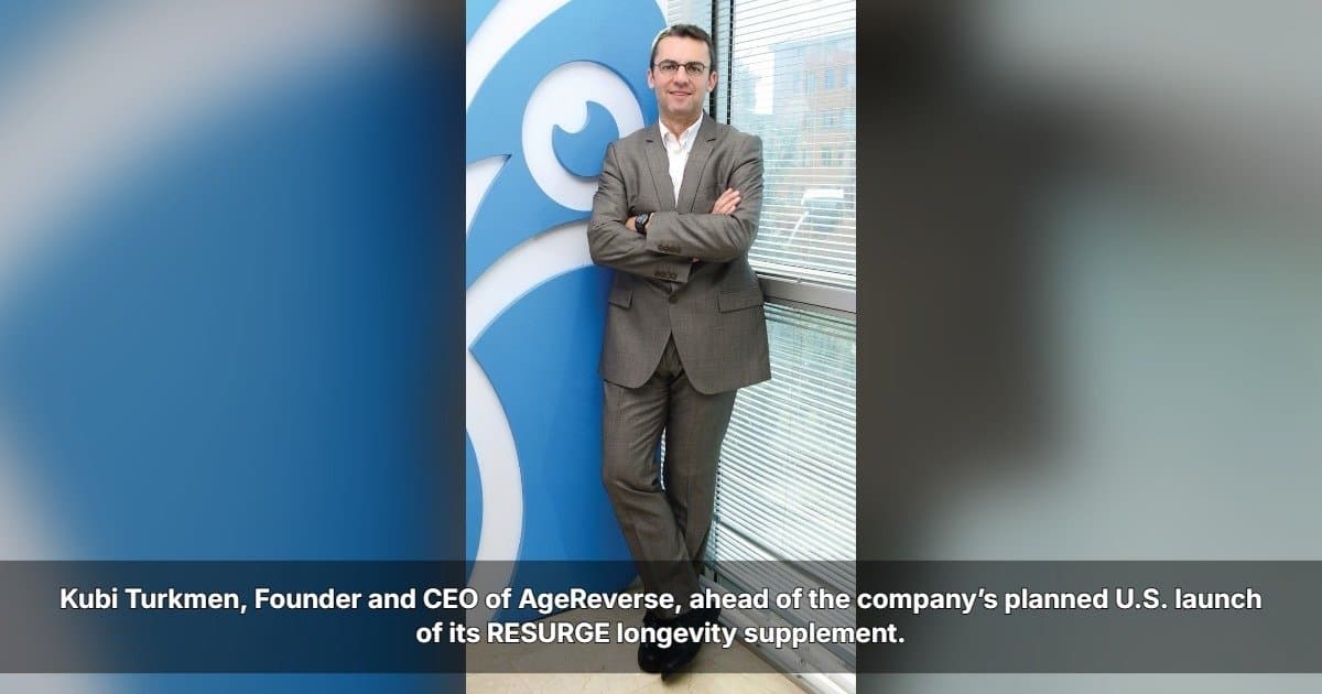 AgeReverse Launches RESURGE Longevity Supplement in the U.S., Targeting the 12 Hallmarks of Aging