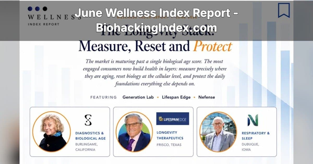 Wellness Eternal's June Report Reveals Shift from Longevity to Quality of Life in Consumer Health
