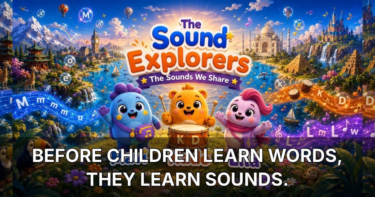 The Sounds We Share Project Launches: Wordless Kids' Music Channel Aims to Unite Children Worldwide