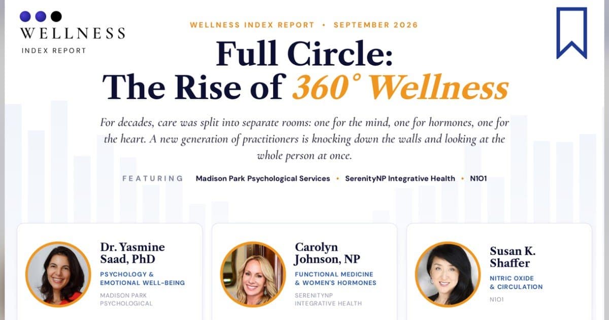 September 2026 Wellness Index Report Signals Shift to 360-Degree Care