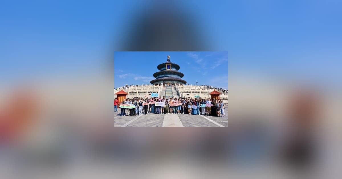 It Takes Youth to Build Bridges: 100 American Students Complete Immersive China Tour as Sino Group's Charitable Foundation Champions U.S.-China Exchanges Ahead of D.C. Summit