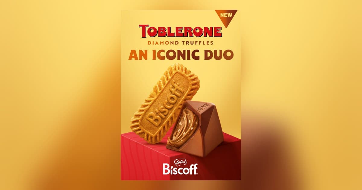 An Iconic Duo: Toblerone Launches Truffles with Biscoff®
