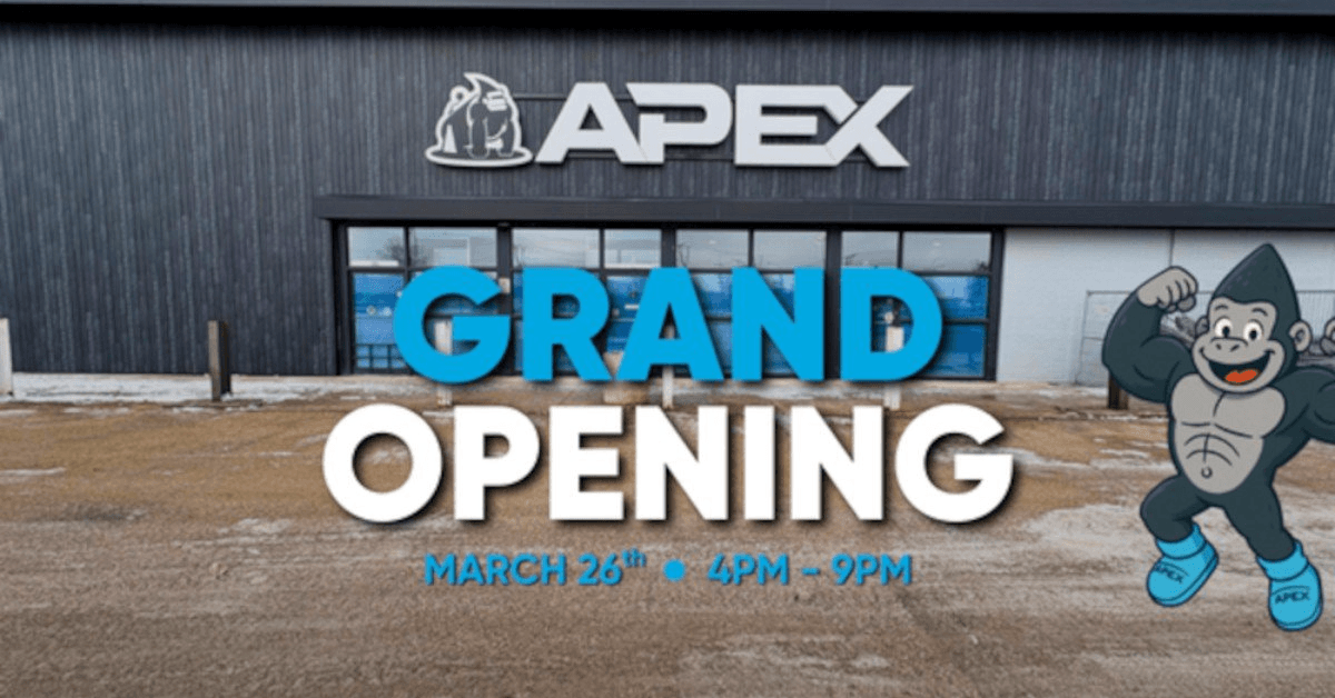 APEX Adventure Plex Winnipeg Opens March 26 with World's Longest Trampoline