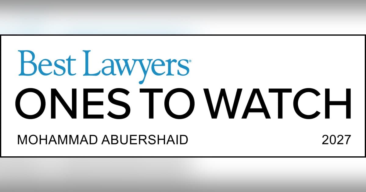 Peer Recognition by Best Lawyers Signals Professional Standing and Client-Focused Growth for California Attorney Mohammad Abuershaid