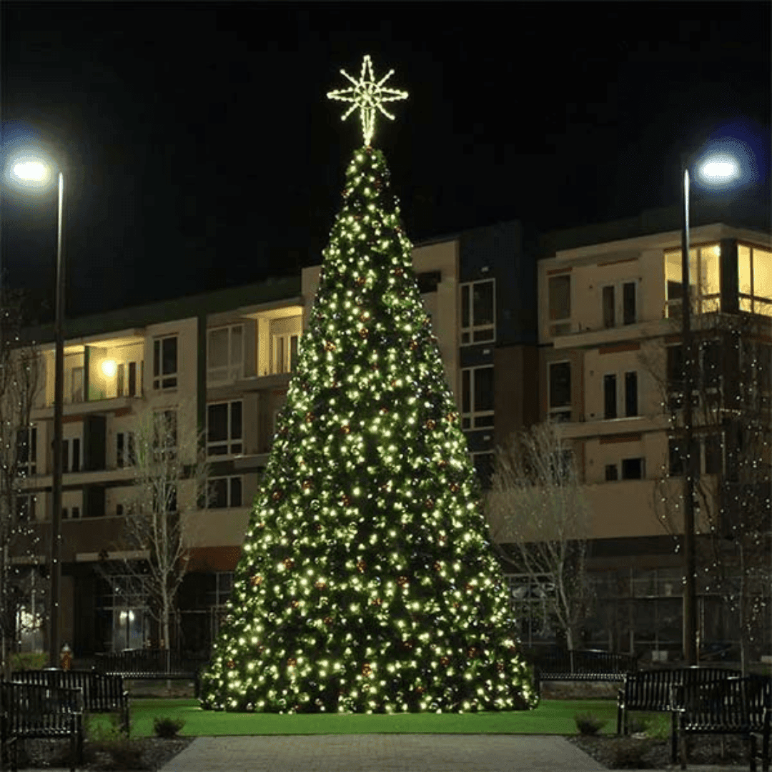 Creative Displays Unveils New LED Tower Christmas Trees for Municipal Holiday Displays