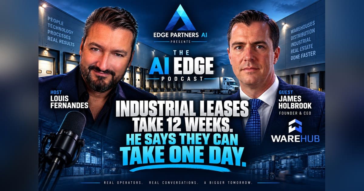 Warehub Founder James Holbrook Featured on the AI Edge Podcast