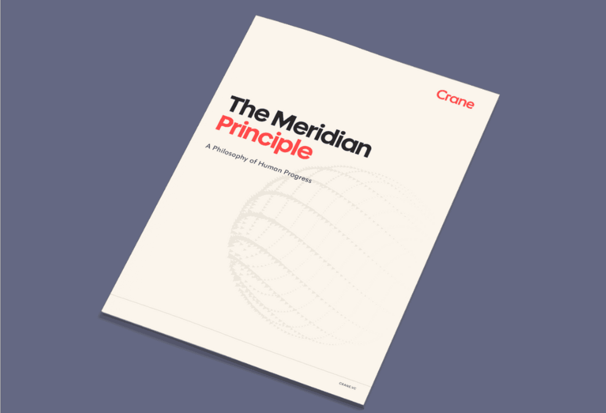 Crane Venture Partners Unveils Meridian Principle: A Blueprint for Human Progress in the Age of AI