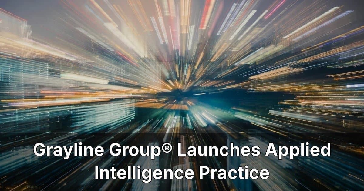 Grayline Group Launches Applied Intelligence Practice to Address AI Execution Gap in Defense and Critical Infrastructure